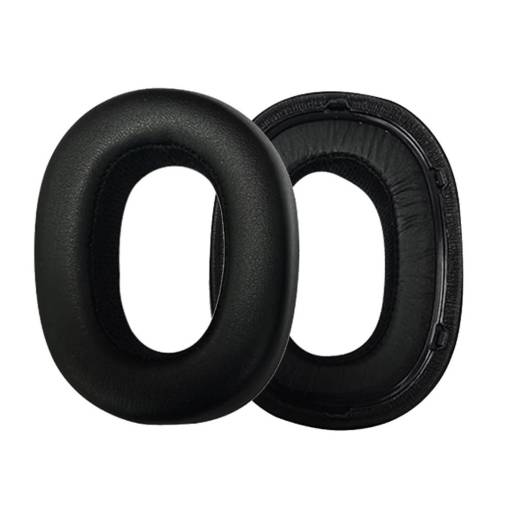 Foto - Piese de schimb pentru căști AKG N700NC și N700NC M2 - negre, din piele