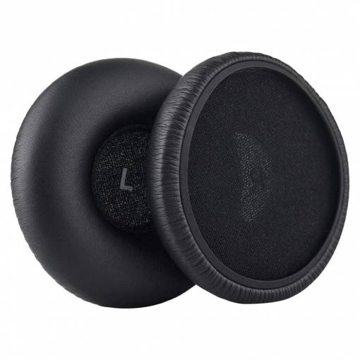 Foto - Piese de schimb pentru căști AKG Y50, Y50BT, Y55, Y55DJ - negre, din piele