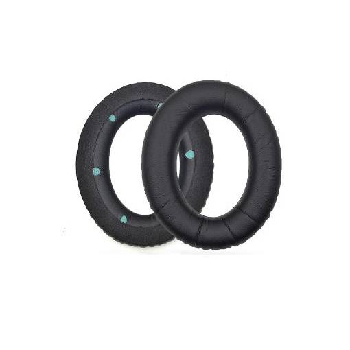 Foto - Bucăți de schimb pentru căștile Kingston HyperX Cloud Revolver și Revolver S - Negru și albastru, din piele