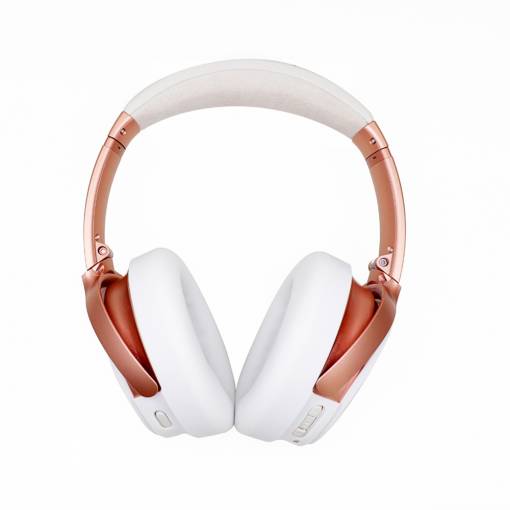Foto - Căptușeli din silicon pentru căștile Bose QuietComfort 35 și 35 II - Albe