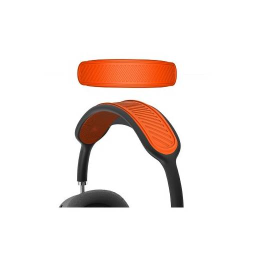 Foto - Culoare pentru căștile Apple AirPods Max - Portocalie, din silicon