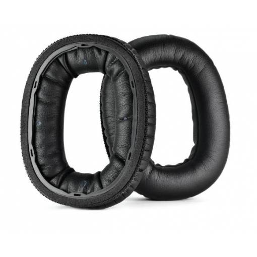 Foto - Casti de înlocuire pentru căști Marshall Monitor II - Negre, din piele