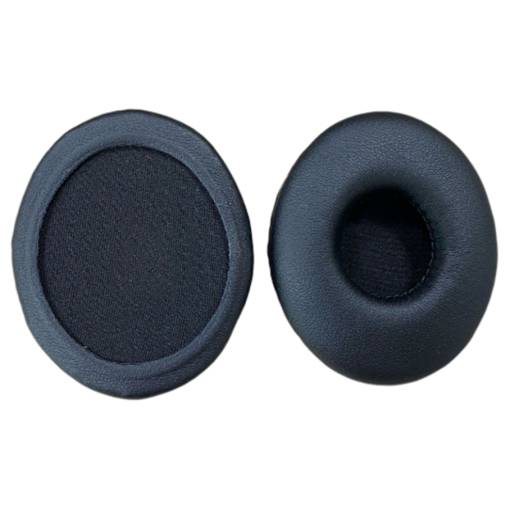 Foto - Cumpăn moldovească de înlocuire pentru căștile Sennheiser Adapt 260 - Negru, din piele