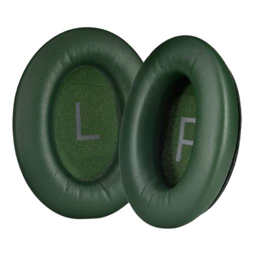 Foto - Capace de rezervă pentru căști Bose QuietComfort 45 - Verzi, din piele