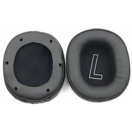 Foto - Căști de schimb pentru căști Edifier HECATE G2 - negre, din piele