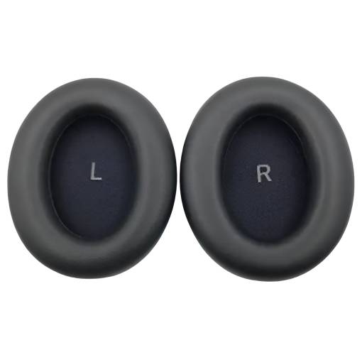 Foto - Căști de schimb pentru căști Sennheiser Momentum 4.0 - negre, din piele