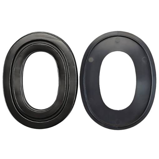 Foto - Căști de schimb pentru căști 3M Peltor - negre, din piele