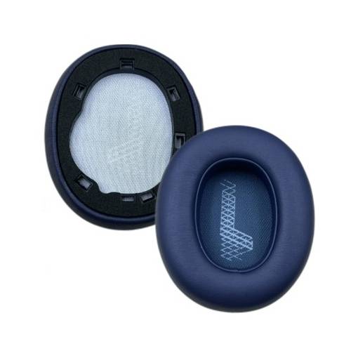 Foto - Căști de schimb pentru JBL Live 650BTNC - Albastre, din piele
