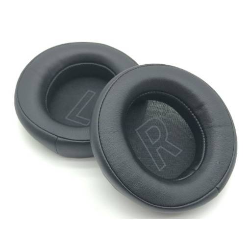 Foto - Căști de rezervă pentru căști Edifier Hecate G5BT - Negre, din piele