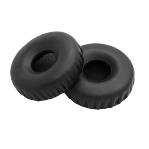 Foto - Bureți de schimb pentru căști Beats Solo 1.0 Wireless - negri, din piele