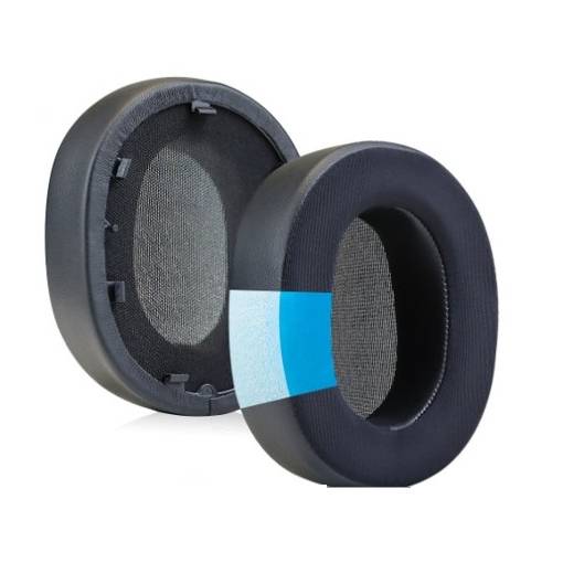 Foto - Căști de rezervă pentru căștile Sony WH-1000XM5 - Negre, cu gel răcoritor
