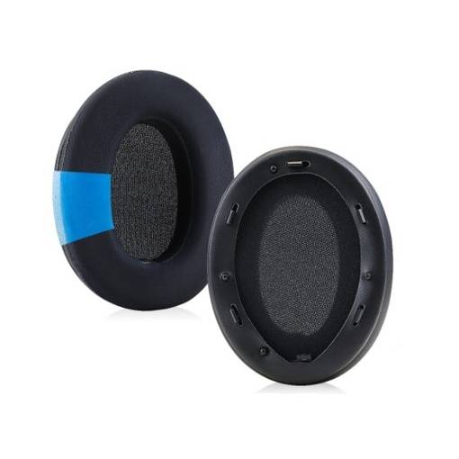 Foto - Căști de rezervă pentru căștile Sony WH-1000XM3 - Negre, cu gel răcoritor