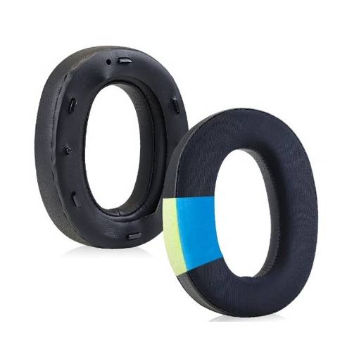 Foto - Căști de rezervă pentru căștile Sony WH-1000XM2 - Negre, cu gel răcoritor