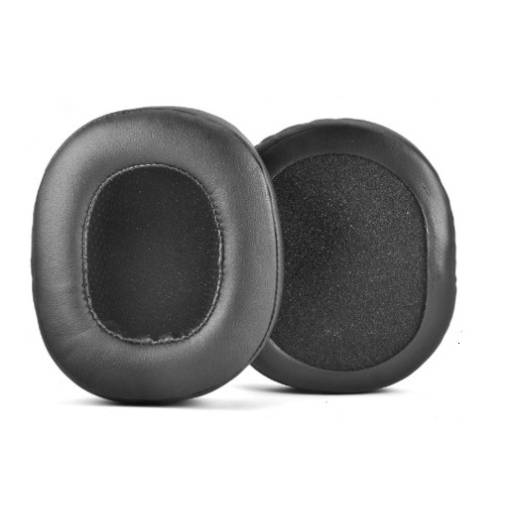 Foto - Căști de rezervă pentru căștile OneOdio A70, A71 - Negre, din piele