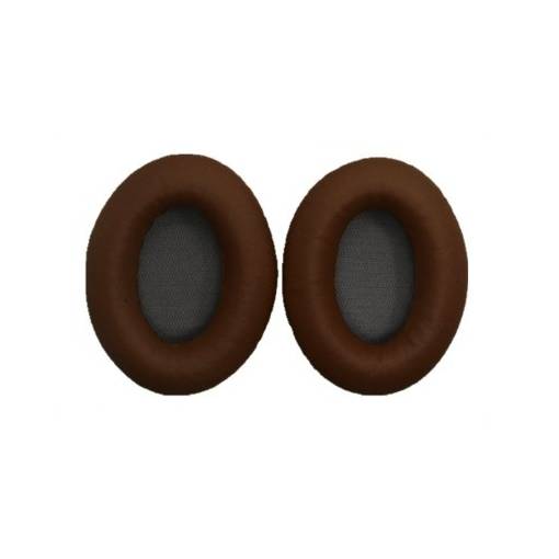 Foto - Culori de înlocuire din piele pentru căștile Bose QuietComfort 2, 15, 25 și 35 - maro cu interior negru
