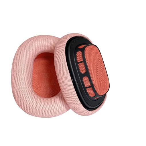 Foto - Casti de rezervă pentru căști Apple AirPods Max - Roz, din piele