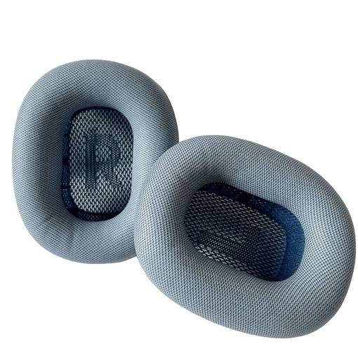 Foto - Casti de rezervă pentru căști Apple AirPods Max - Albastre, din piele