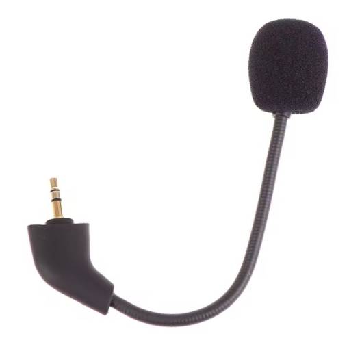 Foto - Microfon de rezervă pentru Kingston HyperX Cloud II (2021), Cloud X, Cloud Core - negru