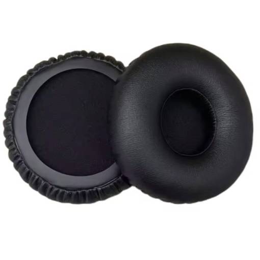 Foto - Căști de rezervă pentru căștile JBL E40, E40BT - Negre, din piele