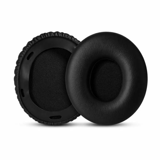 Foto - Căști de rezervă pentru Sony MDR-10RC - negre, din piele