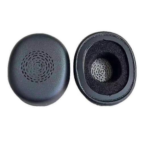 Foto - Căști de rezervă pentru Jabra Evolve 10 - negre, din piele