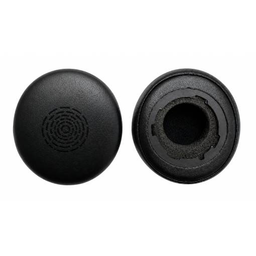 Foto - Căști de rezervă pentru căștile Jabra Engage 50 2Gen - negre, din piele