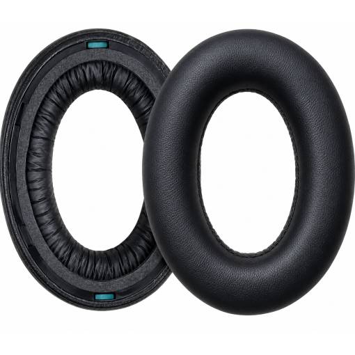 Foto - Căști de rezervă pentru Sennheiser HDB 630 - negre, din piele