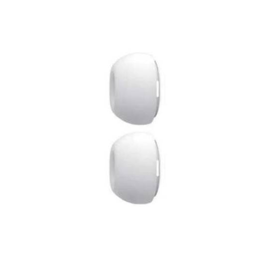 Foto - Bucșe de rezervă pentru căști Airpods Pro / Pro 2 OEM, mărimea M - Alb, din silicon