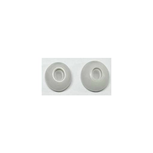 Foto - Bucșe de rezervă pentru căști Airpods Pro / Pro, mărimea S - Alb, din spumă de memorie