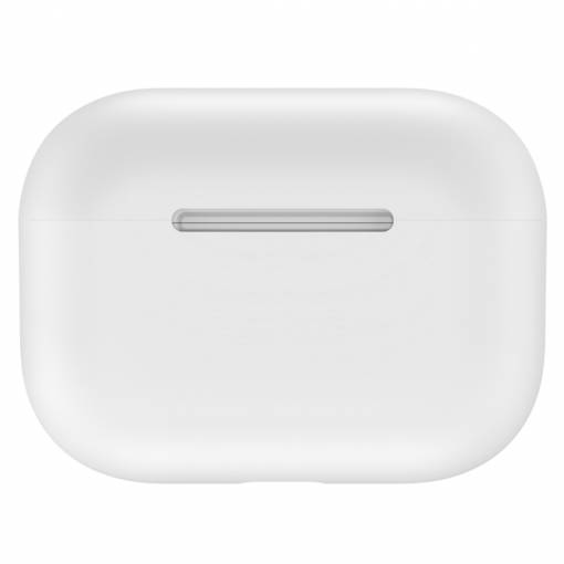 Foto - Husă din silicon pentru Airpods Pro - Albă
