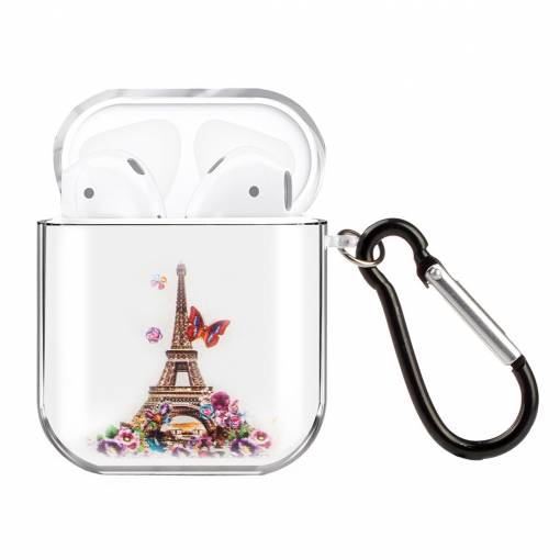Foto - Husă pentru AirPods - Turnul Eiffel